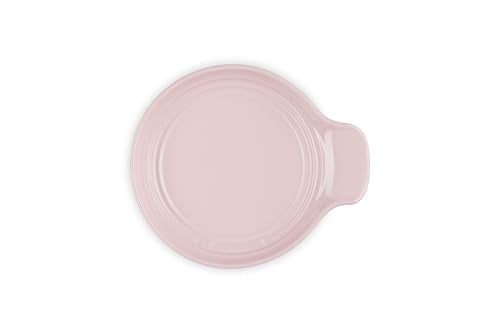 Le Creuset Stoneware Signature Round Spoon Rest 6", Chiffon Pink