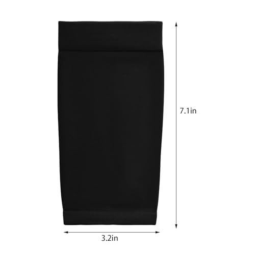 HOVEOX Black Tattoo Cover Up Sleeves - 1 Pair Elastic Forearm Sleeves