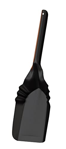 Fire Beauty Ash Shovel for Fireplace & Fire Pits - Large & Medium Sizes, Rustproof Alloy Steel