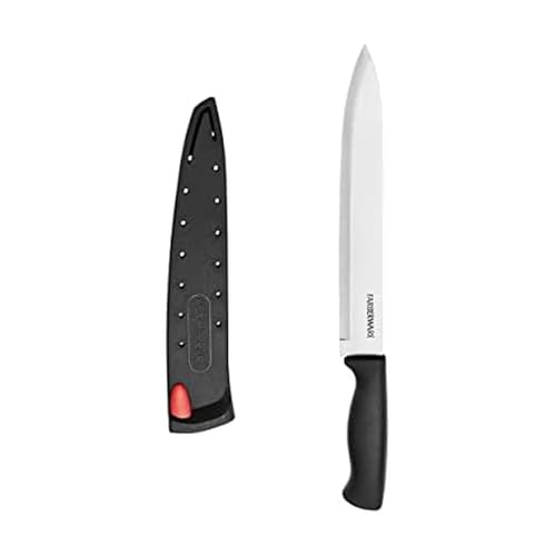 Farberware Edgekeeper 10-Inch Slicing Knife with Self-Sharpening Cover