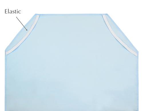 Toddler Cot Sheets 2-Pack 23" x 40" - Soft Microfiber for Daycare