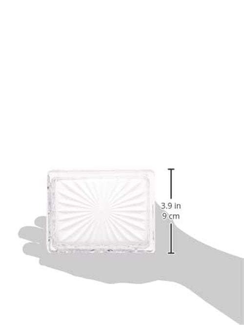 Godinger Dublin Soap Dish/Tray 1.25" x 3.5" x 4.5"