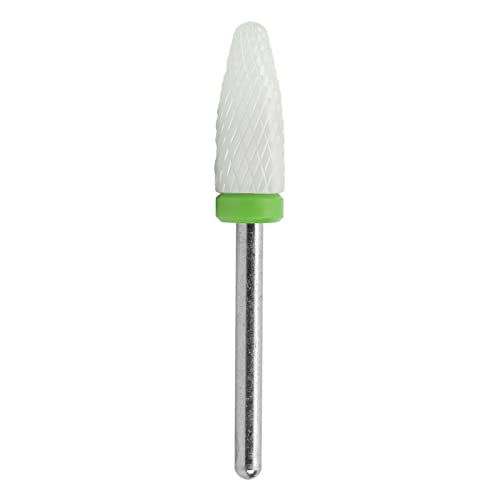 Jeanoko Ceramic Nail Drill Bit Corn Head Electric Grinder Accessory
