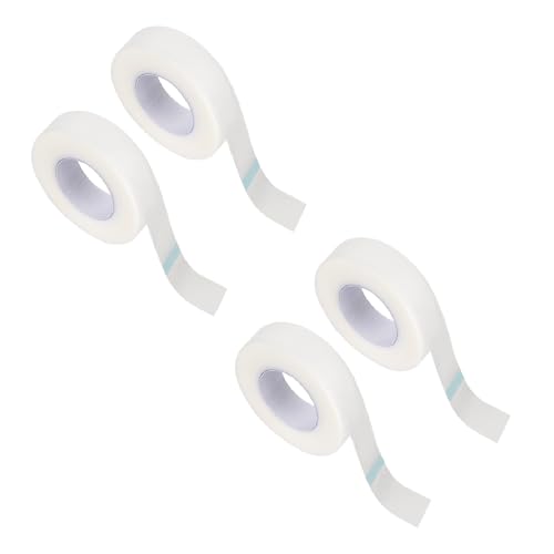 PE Eyelash Extension Tape - Breathable Micro-Hole Lash Tape 4 Rolls