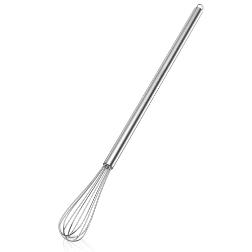 NileHome Mini Stainless Steel Whisk Set - 5 & 7 Inch Kitchen Whisks