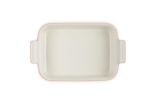 Le Creuset Stoneware Heritage Rectangular Dish, 2.5 qt. (10.5" x 7"), Cerise