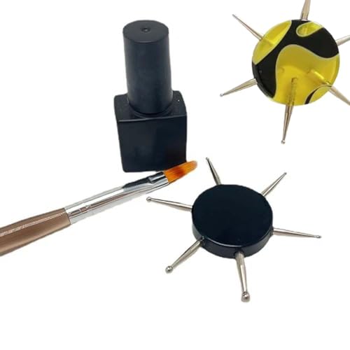 Dual Ended Nail Art Dotting Pen and Rhinestone Picker Wax Tool