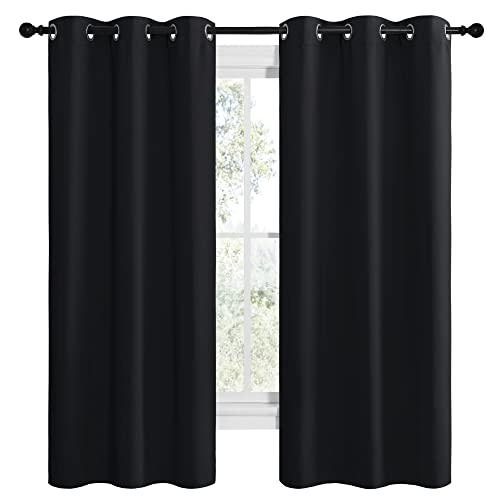 NICETOWN Blackout Curtains, 42" x 68" Thermal Insulated Panels, 2-Pack