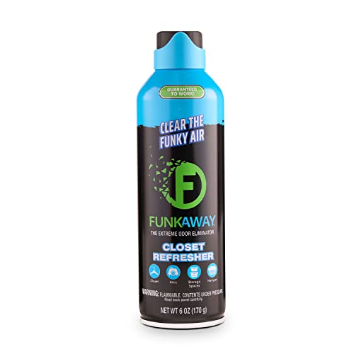 FunkAway Extreme Odor Eliminator Spray 6 oz. Closet & Storage Freshener – Pack of 1