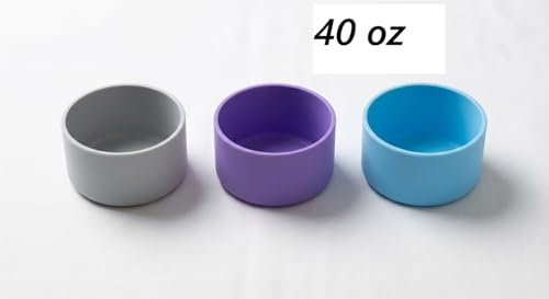 Silicone Bottom Bumper for Stanley 40 oz Tumbler - Light Grey