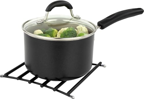 FitWell Heat-Resistant Steel Trivet for Hot Pots & Cookware