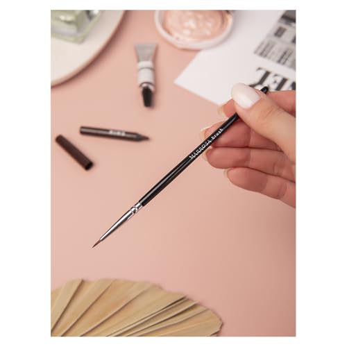 MARROSA Synthetic Pointed Eyeliner Brush for Gel and Liquid Makeup