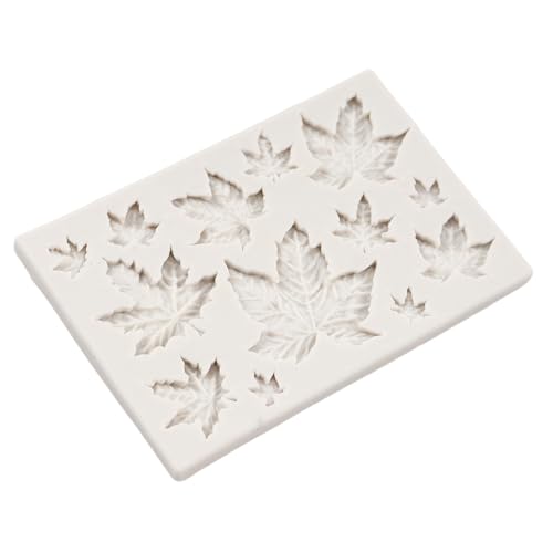 Maple Leaf Silicone Mold Autumn Leaves Fondant Cake Decorating Tool