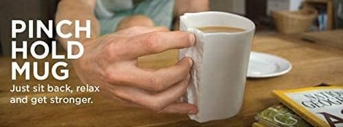 Pinch Hold Mug - Limited Bone China Edition | Climbing Mug | Rock Climber Gift | 12oz