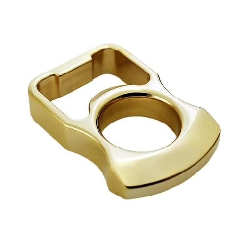 Handcrafted Brass Beer Bottle Opener - Durable Gold Finish Accessory