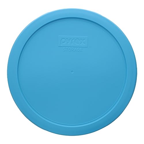 Pyrex 7402-PC Blue Replacement Lid for 6-Cup Sculpted Bowls (2-Pack)