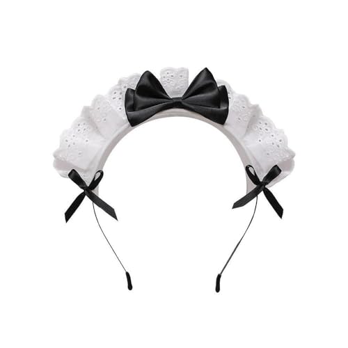 Lolita Lace Bow Headband Maid Anime Cosplay Hair Band