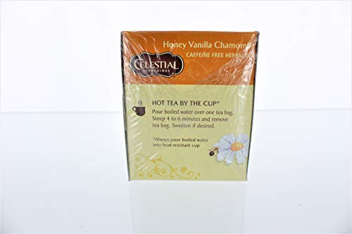 Celestial Seasonings Honey Vanilla Chamomile Tea - 6 Boxes