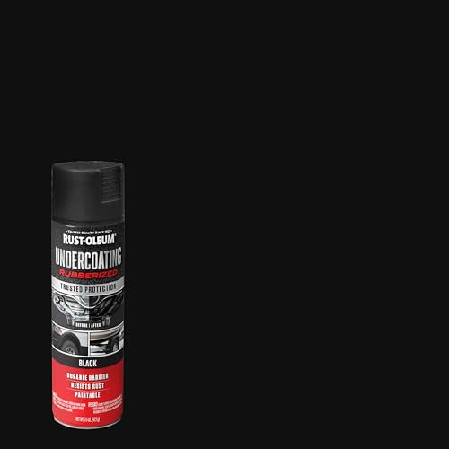 Rust-Oleum Rubberized Black Undercoating Spray Paint - 15 Ounce