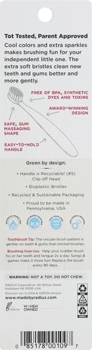 RADIUS Totz Extra Soft Toddler Toothbrush 18+ Months