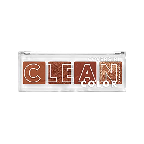 COVERGIRL Clean Fresh Eyeshadow Palette - Spiced Copper Shimmer 4g