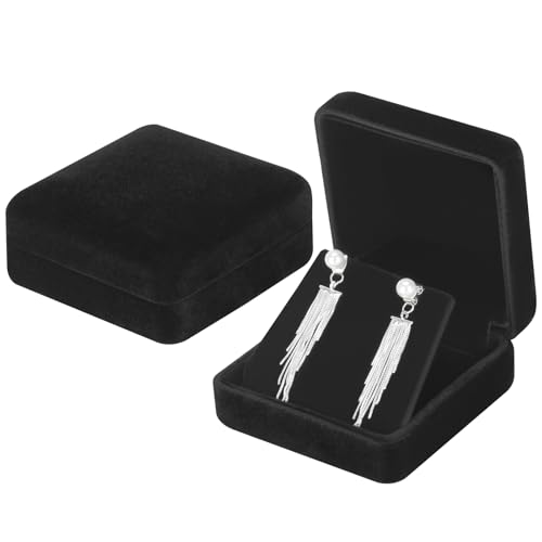 KUKUVR Velvet Earring Gift Box - Jewelry Organizer for Women