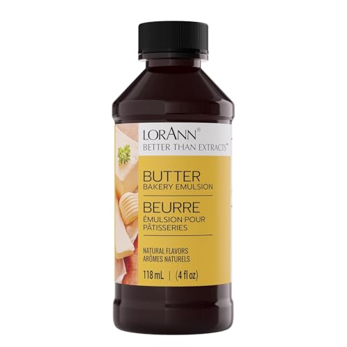 LorAnn Oils Butter Emulsion - Gluten-Free Baking Flavoring, 4 Oz