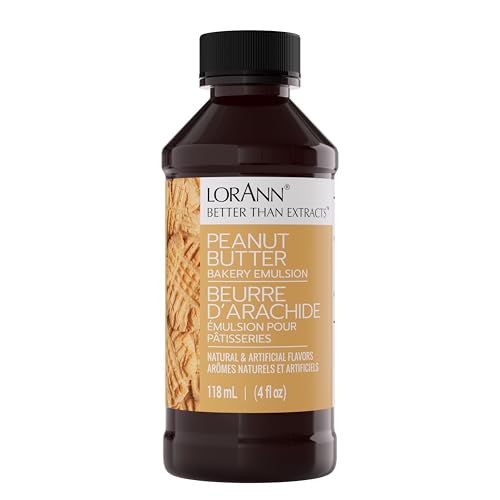 LorAnn Oils Peanut Butter Emulsion - 4 Fl Oz Baking Flavoring