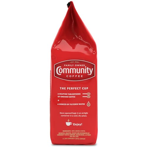 Community Coffee Cafe Special Half-Caff Medium Dark Roast 12oz