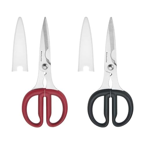 KitchenAid Black Multipurpose Shear Set - 2 Piece with Nutcracker & Opener