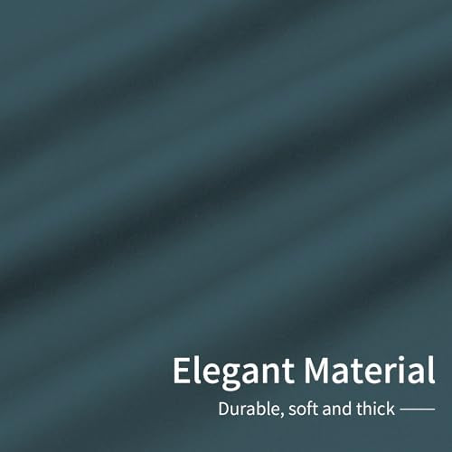 Easy-Going Blackout Curtains, Bluestone, 42x45 in, 2 Panels