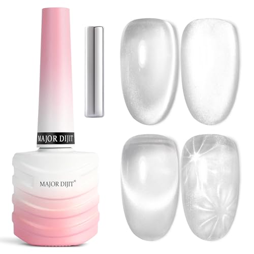 Major Dijit Cat Eye Gel Nail Polish 15ml Moonlight Glass Smoothie Shimmer C12