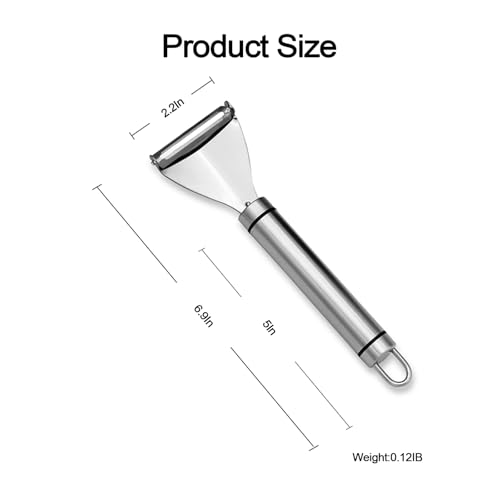 Y-Shaped Stainless Steel Vegetable Peeler - Ergonomic & Ultra-Sharp