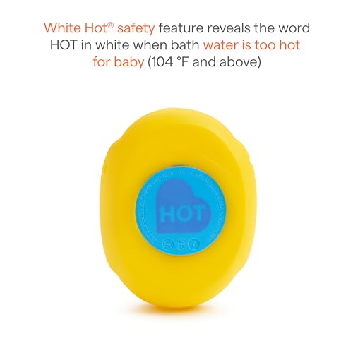 Munchkin White Hot Safety Bath Ducky Toy for Babies