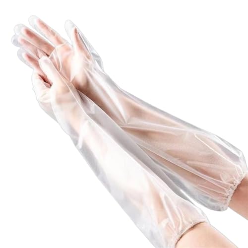 Hipifans Reusable Waterproof Cleaning Gloves - 10 Pcs Set, 23.6 Inch