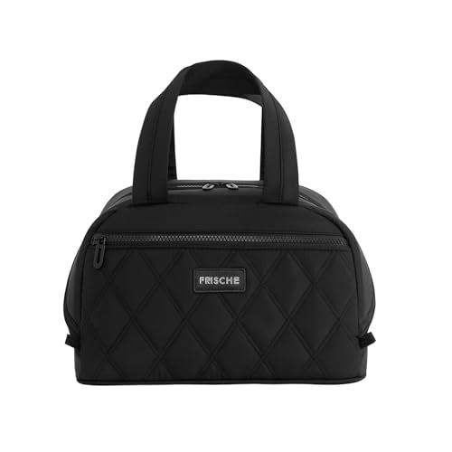SODEER 10L Black Insulated Leakproof Lunch Bag for Work & Travel