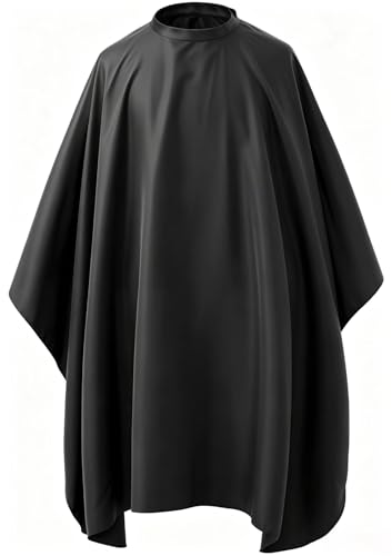 Borogo Professional Waterproof Hair Cutting Cape with Snap Closure