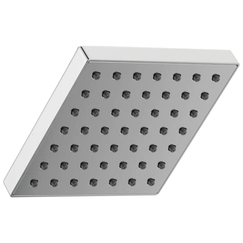 Delta RP101846 Modern 1.75 GPM Square Single Function Shower Head with Touch-Clean Technology - Chrome