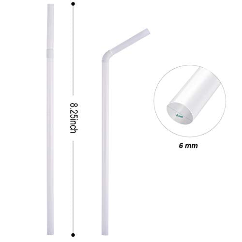 KTOB 100 Count 100% Plant-Based Compostable PLA Straws