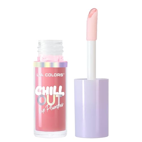 L.A. Colors Chill Out Lip Plumper - Pinky Cool Hydrating Gloss