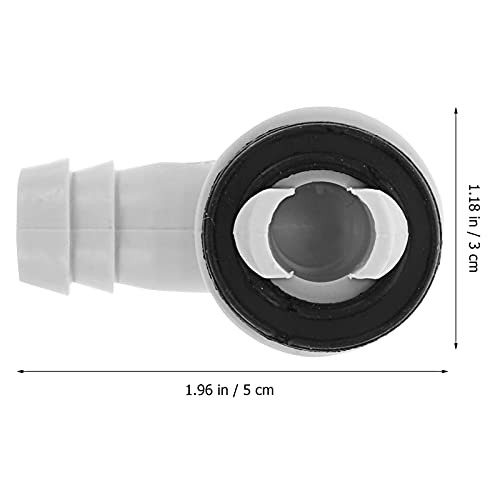 OSALADI Air Conditioner Drain Hose Connector - 5PCS Elbow Fittings for Mini & Window AC Units