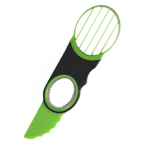 Stainless Steel Avocado Slicer, Corer & Paring Knife Set - 3-in-1 Kitchen Tool