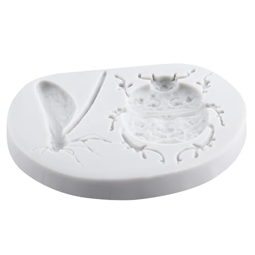 Dragonfly Beetle Silicone Fondant Mold for Cake Decoration