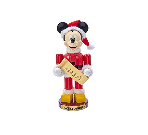 Santa Mickey Mouse Nutcracker 10-Inch Holiday Collector Decor