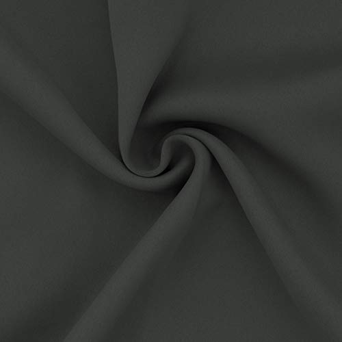 Easy-Going Dark Gray Thermal Grommet Blackout Curtains, 52x96 in - 2 Panels