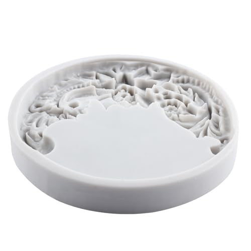 Baroque Photo Frame Silicone Mold for Fondant Cake Decorating and Chocolate