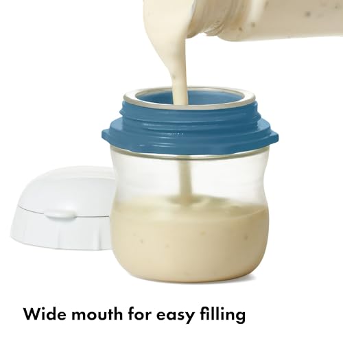 OXO Good Grips Silicone Squeeze Bottle 2-Pack - 2.3oz, Ocean Blue