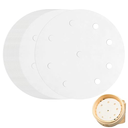 200 Pcs 4-Inch Air Fryer Parchment Paper Liners - Nonstick & Heat-Resistant