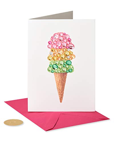 Papyrus Totally Cool Birthday Card with Gold Seal, 7x5 inches