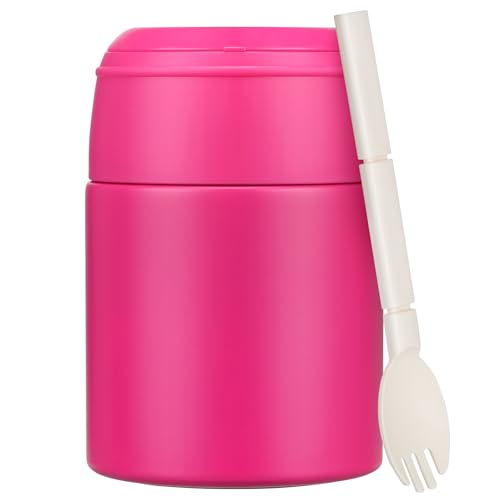 10oz Insulated Food Jar for Kids - Stainless Steel Leak-Proof Lunch Container